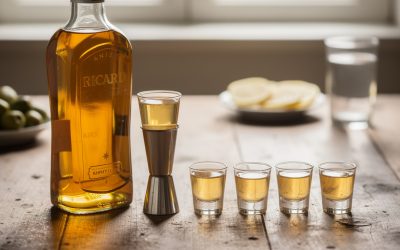 Combien de doses contient une bouteille de Ricard : guide pratique