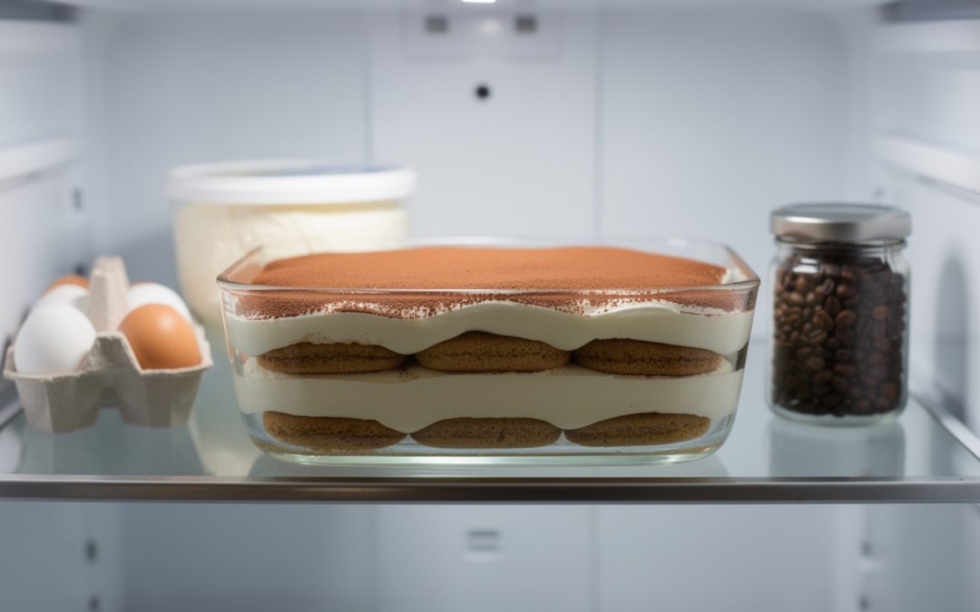 Comment conserver un tiramisu maison au frigo sans altérer sa texture
