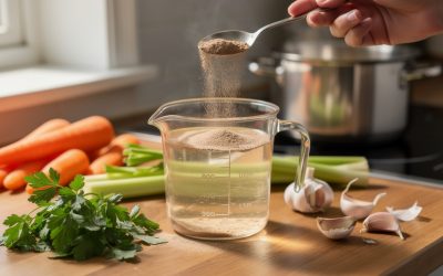 Comment diluer correctement le fond de veau en poudre pour vos recettes