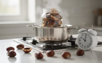 Comment réchauffer des châtaignes en bocaux facilement et rapidement