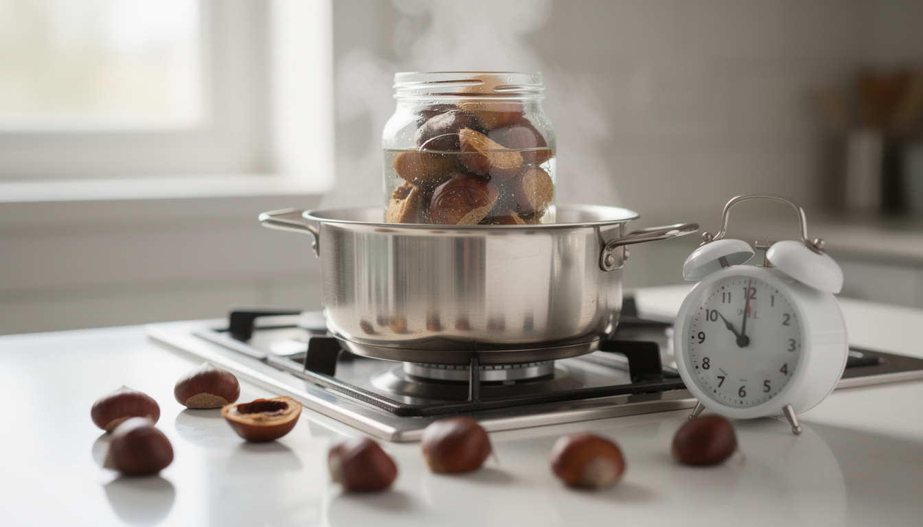 Comment réchauffer des châtaignes en bocaux facilement et rapidement apprenez à réchauffer facilement et rapidement des châtaignes en bocaux grâce à nos astuces simples pour déguster ces délicieuses gourmandises à tout moment.