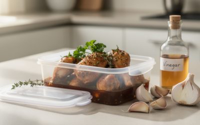 Recette facile de poulet au vinaigre en tupperware pour un repas savoureux