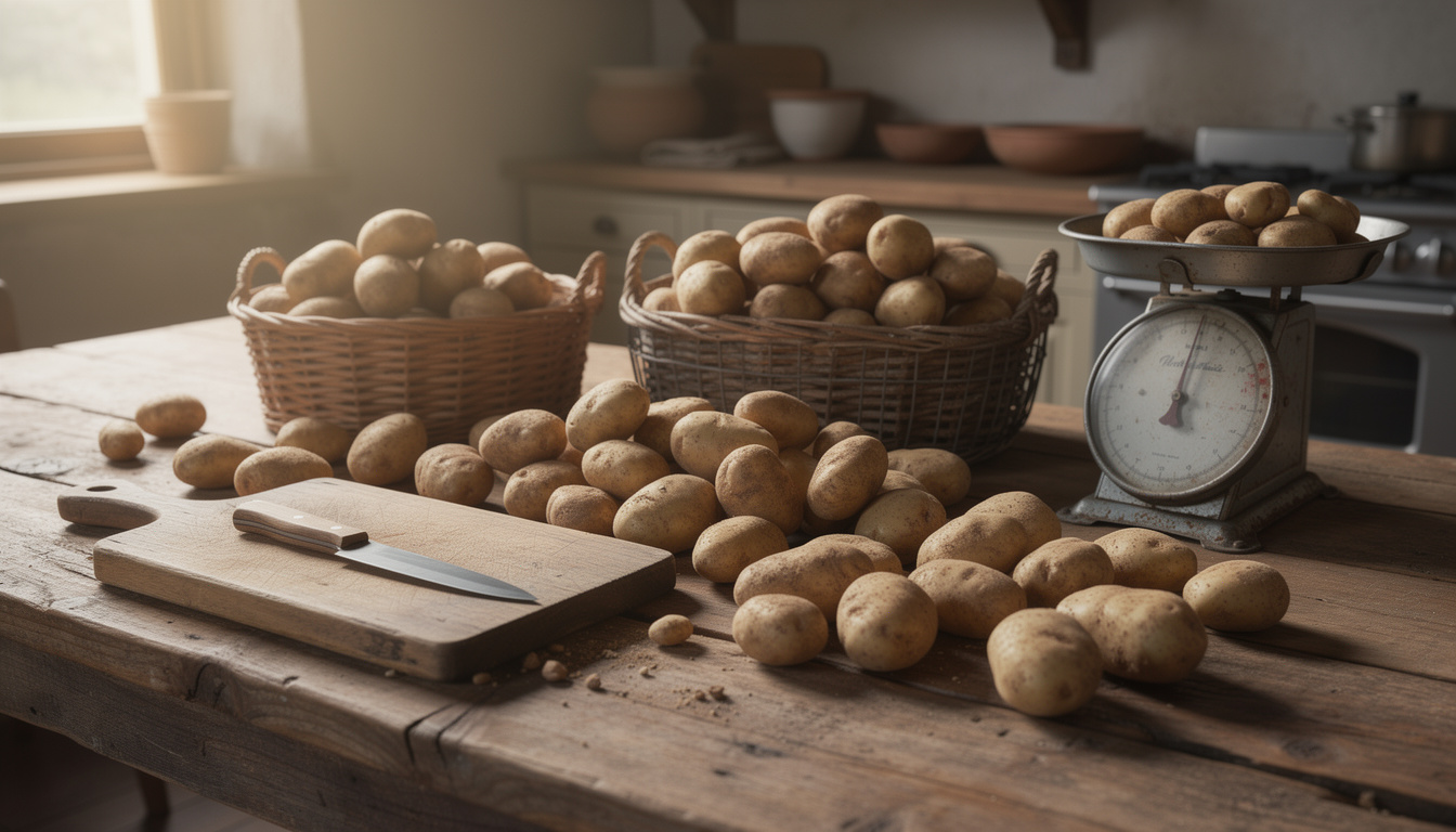 Combien de kilogrammes de pomme de terre prévoir pour 10 personnes découvrez combien de kilogrammes de pommes de terre prévoir pour un repas de 10 personnes afin d'éviter le gaspillage et assurer une portion adéquate pour tous.