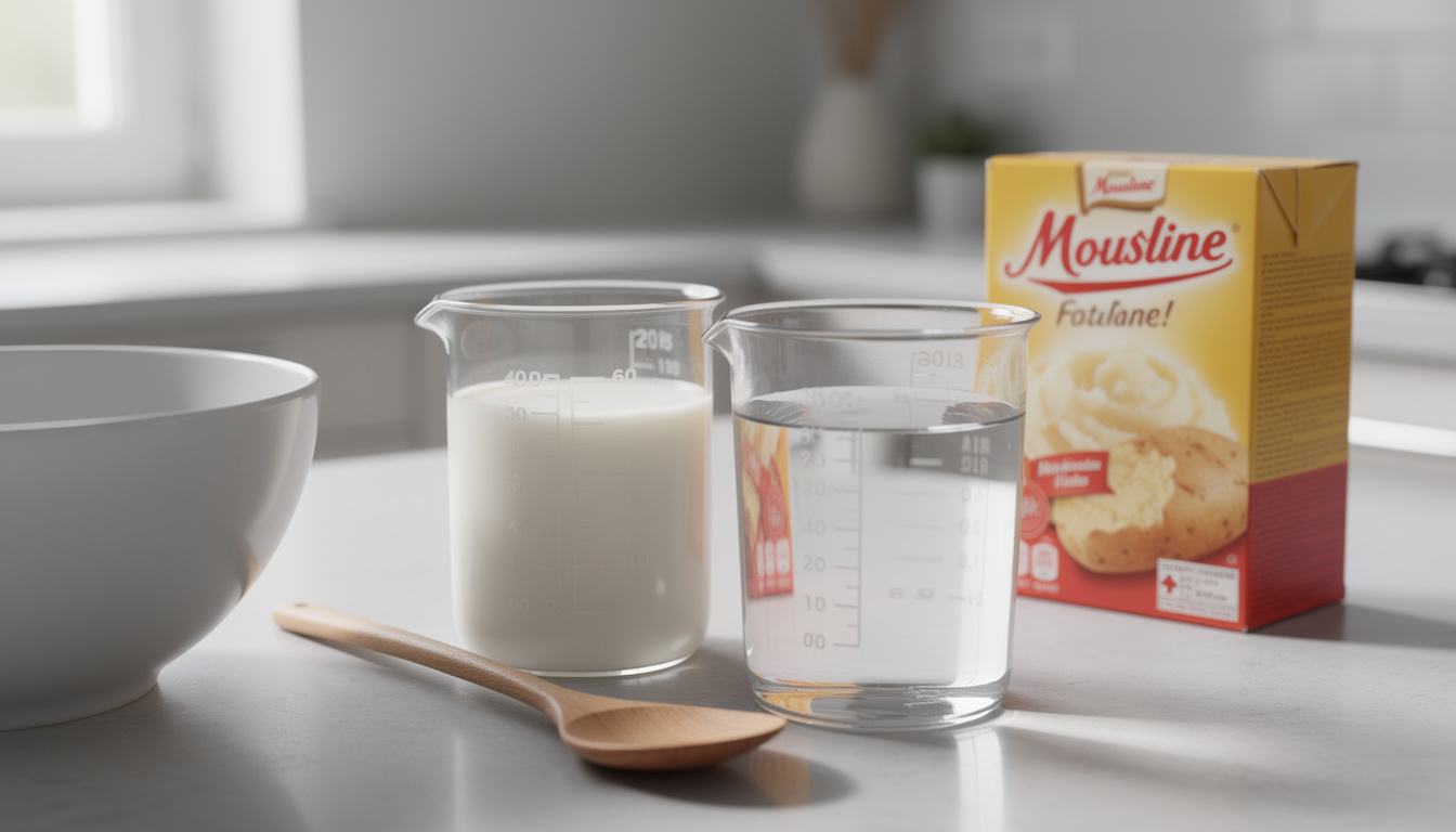 Comment doser le lait et l’eau pour une purĂ©e mousline pour 4 personnes dĂ©couvrez comment doser parfaitement le lait et l'eau pour prĂ©parer une purĂ©e mousline dĂ©licieuse pour 4 personnes, pour un rĂ©sultat onctueux et savoureux.