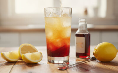 Comment préparer un cocktail sans alcool à base de limonade et grenadine