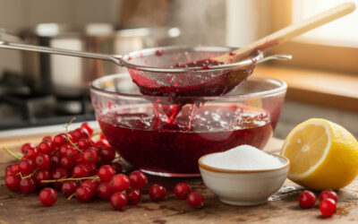 Comment préparer une confiture de groseille sans pépins facile et savoureuse