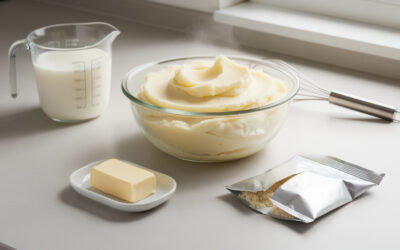 Comment préparer une purée mousline pour 2 personnes facilement