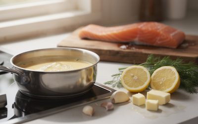 Comment préparer une sauce savoureuse pour saumon au four