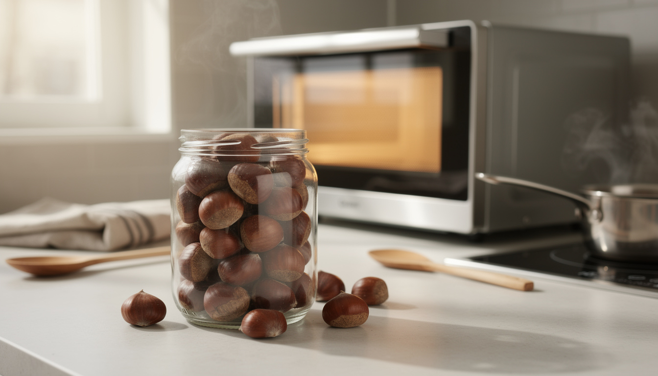 découvrez des méthodes simples et rapides pour réchauffer des châtaignes en bocal et profiter de leur saveur chaleureuse en un rien de temps.