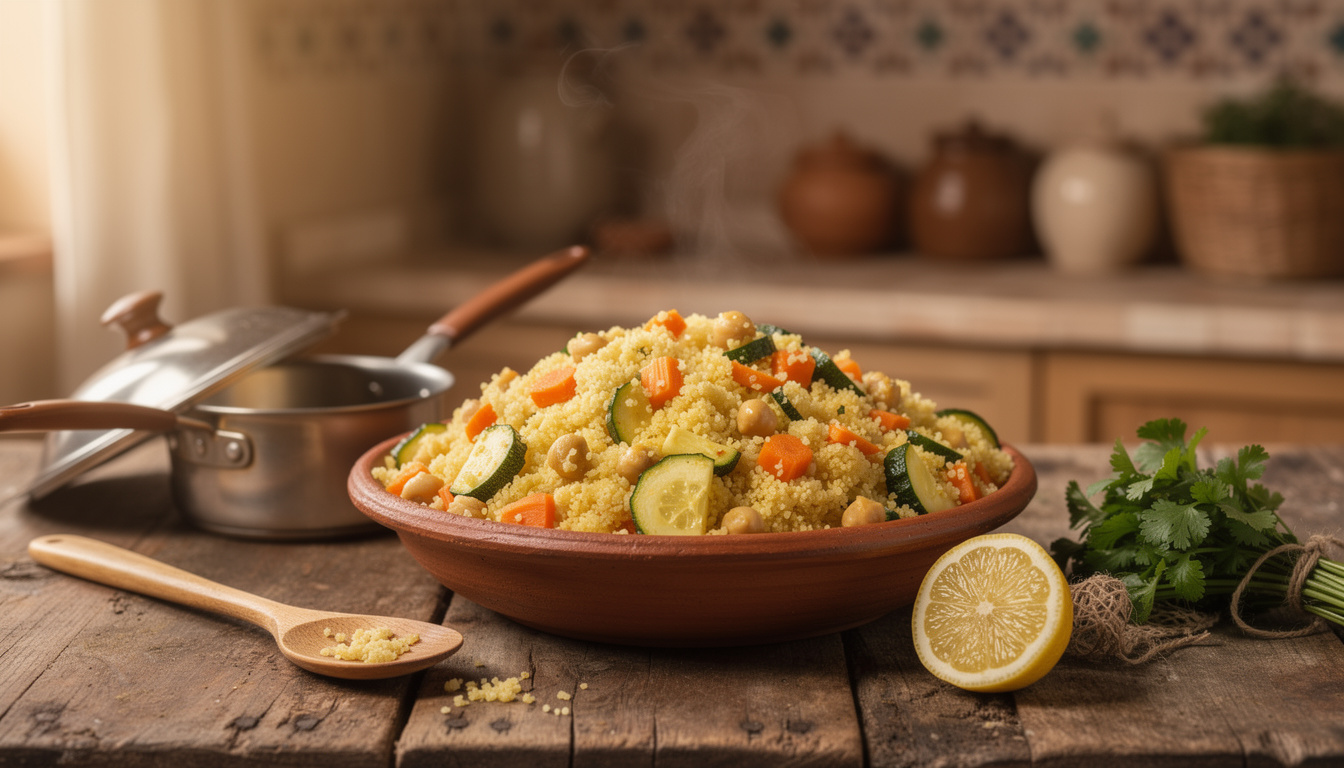 découvrez nos astuces simples et efficaces pour réchauffer un couscous sans altérer sa saveur ni sa texture, et retrouvez tout le goût de ce plat traditionnel.