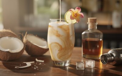 Découvrez comment préparer un cocktail rhum lait de coco parfait