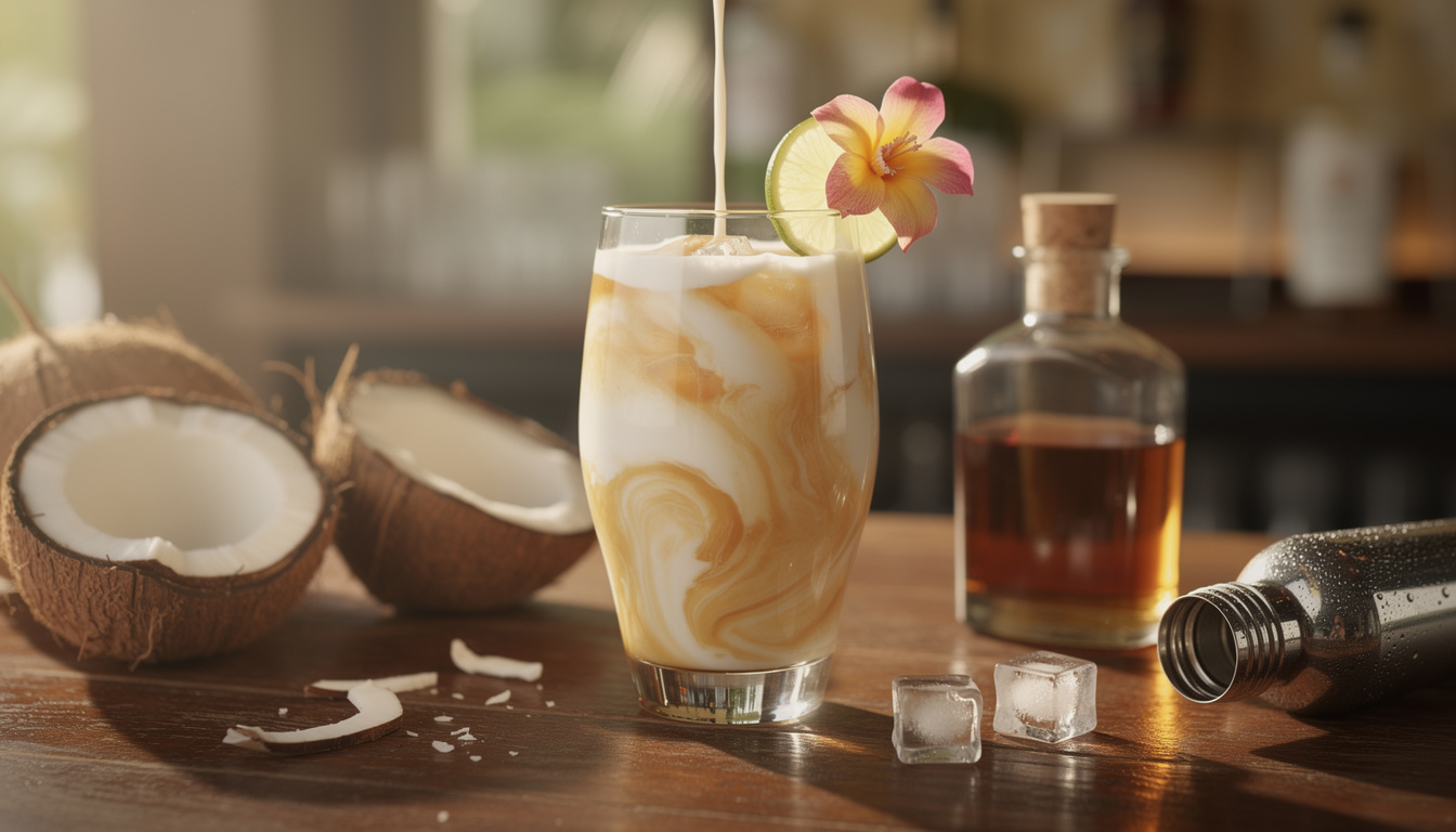 apprenez à préparer un cocktail rhum lait de coco parfait grâce à notre guide facile et rapide, idéal pour toutes vos occasions festives.