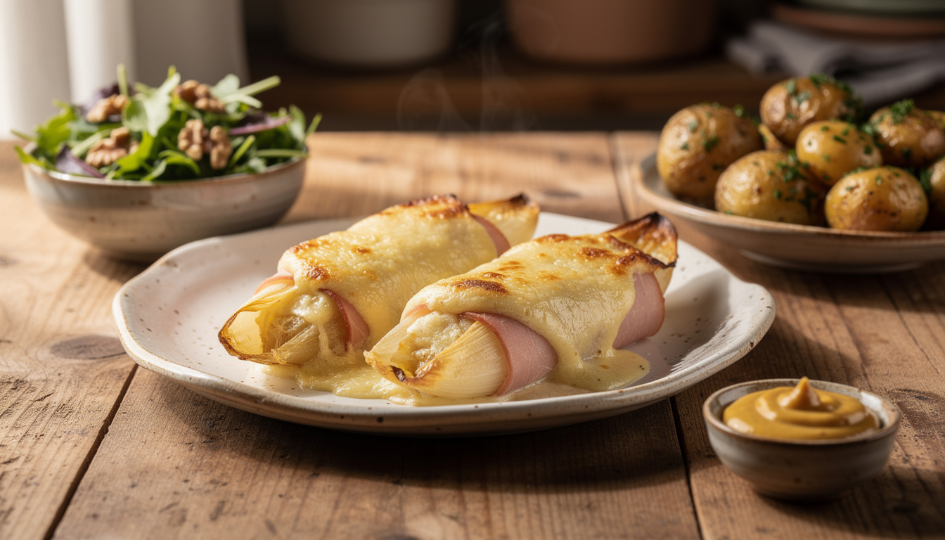 découvrez des idées d'accompagnement savoureuses pour sublimer votre endive au jambon et régaler vos convives avec un repas équilibré et gourmand.