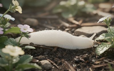 Limace blanche : identification, habitat et impact sur votre jardin