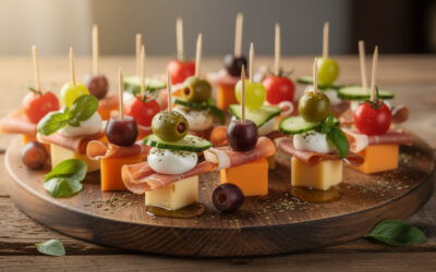 Mini brochette apéritif sans cuisson : idées rapides et savoureuses