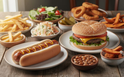 Quel accompagnement choisir pour hot dog et hamburger
