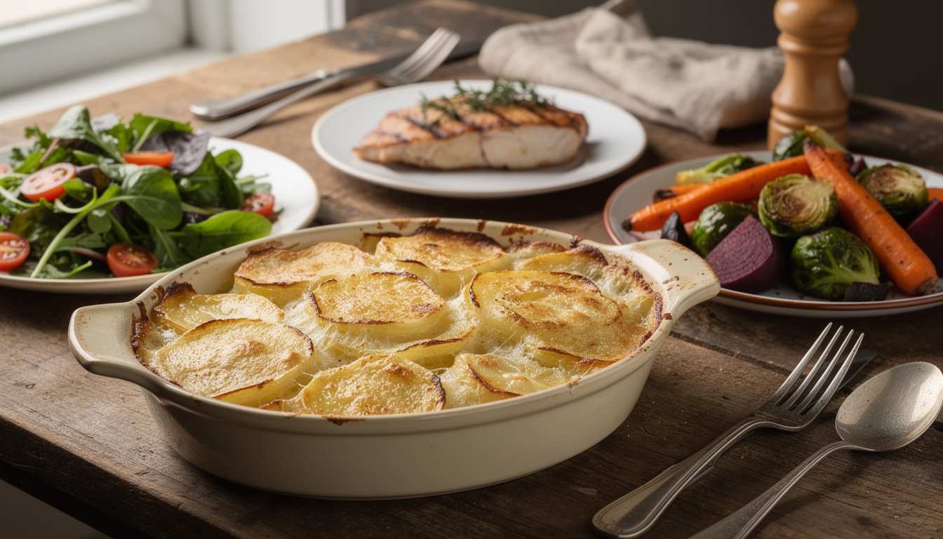 découvrez quel accompagnement choisir pour sublimer un gratin dauphinois et rendre votre repas encore plus savoureux et équilibré.