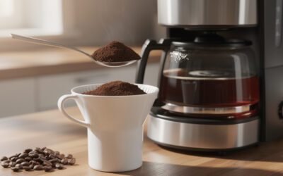 Quel est le dosage idéal pour un café filtre 12 tasses avec une cuillère à café