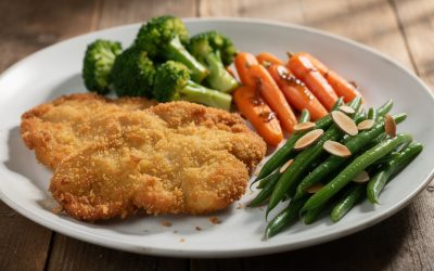 Quel légume accompagner avec des escalopes panées pour un repas équilibré