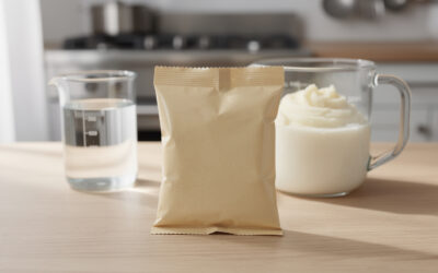 Quelle dose de lait et d’eau pour un sachet de purée mousline