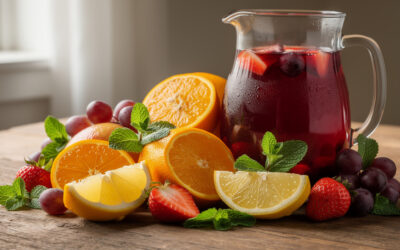 Quels fruits choisir pour sublimer une sangria toute prête