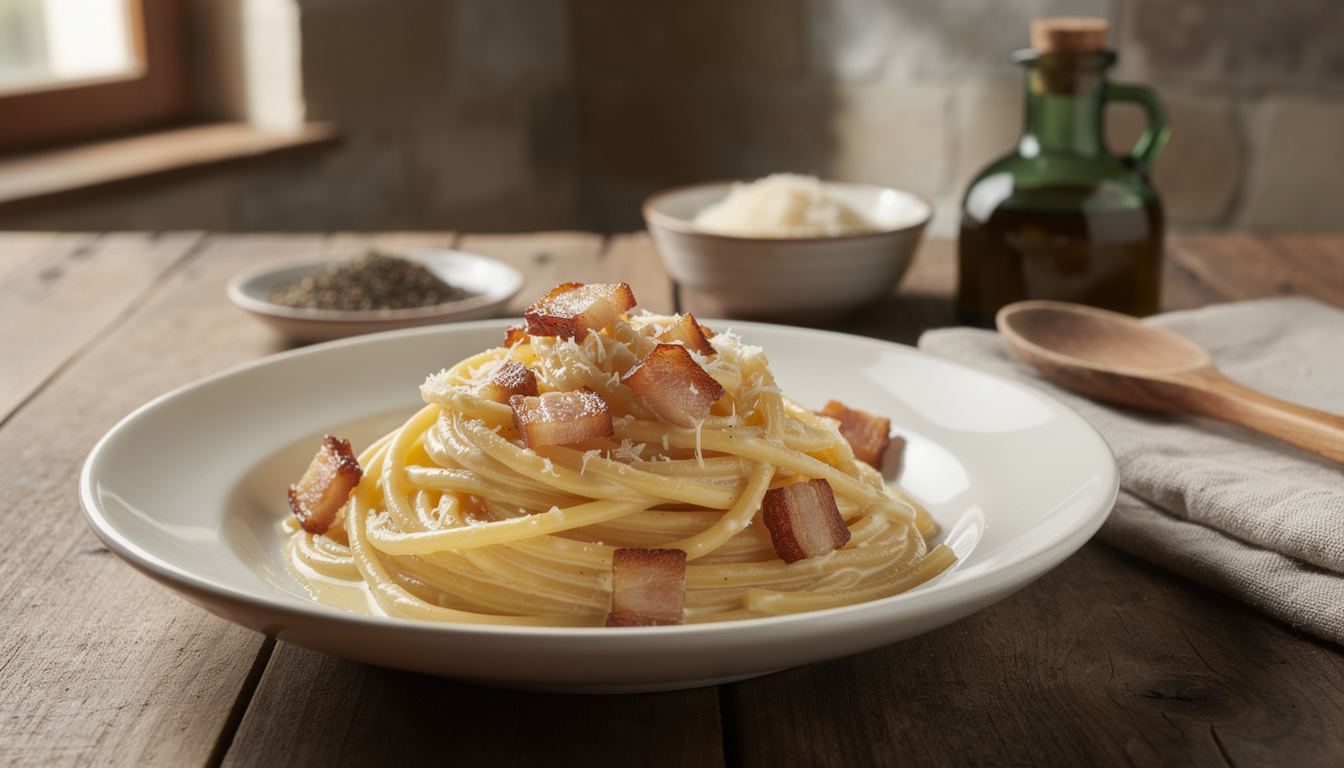 découvrez la recette classique de pâtes carbonara au guanciale, avec des astuces et conseils pour réussir ce plat italien traditionnel facilement et savoureusement.