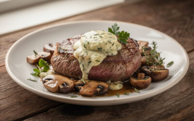 Recette filet mignon au boursin et champignons facile et savoureuse