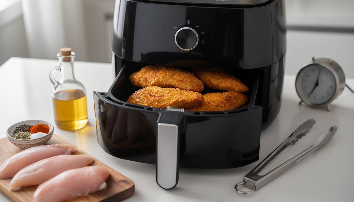 découvrez les temps de cuisson idéaux pour les aiguillettes de poulet à l'airfryer ainsi que des astuces pratiques et recommandations pour un résultat savoureux et croustillant.