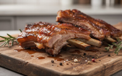 Travers de porc confit à basse température : la recette pour une viande fondante et savoureuse