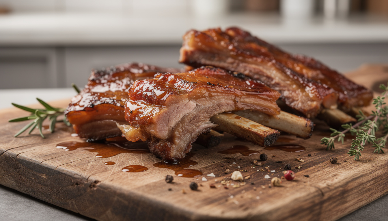 Travers de porc confit à basse température : la recette pour une viande fondante et savoureuse découvrez la recette du travers de porc confit à basse température pour une viande fondante et savoureuse. une méthode simple et efficace pour régaler vos papilles.