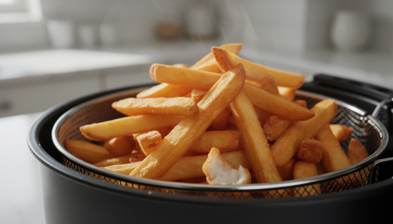 découvrez nos astuces pour réussir des frites surgelées croustillantes et savoureuses à l'air fryer. obtenez une cuisson parfaite et gourmande en quelques minutes.