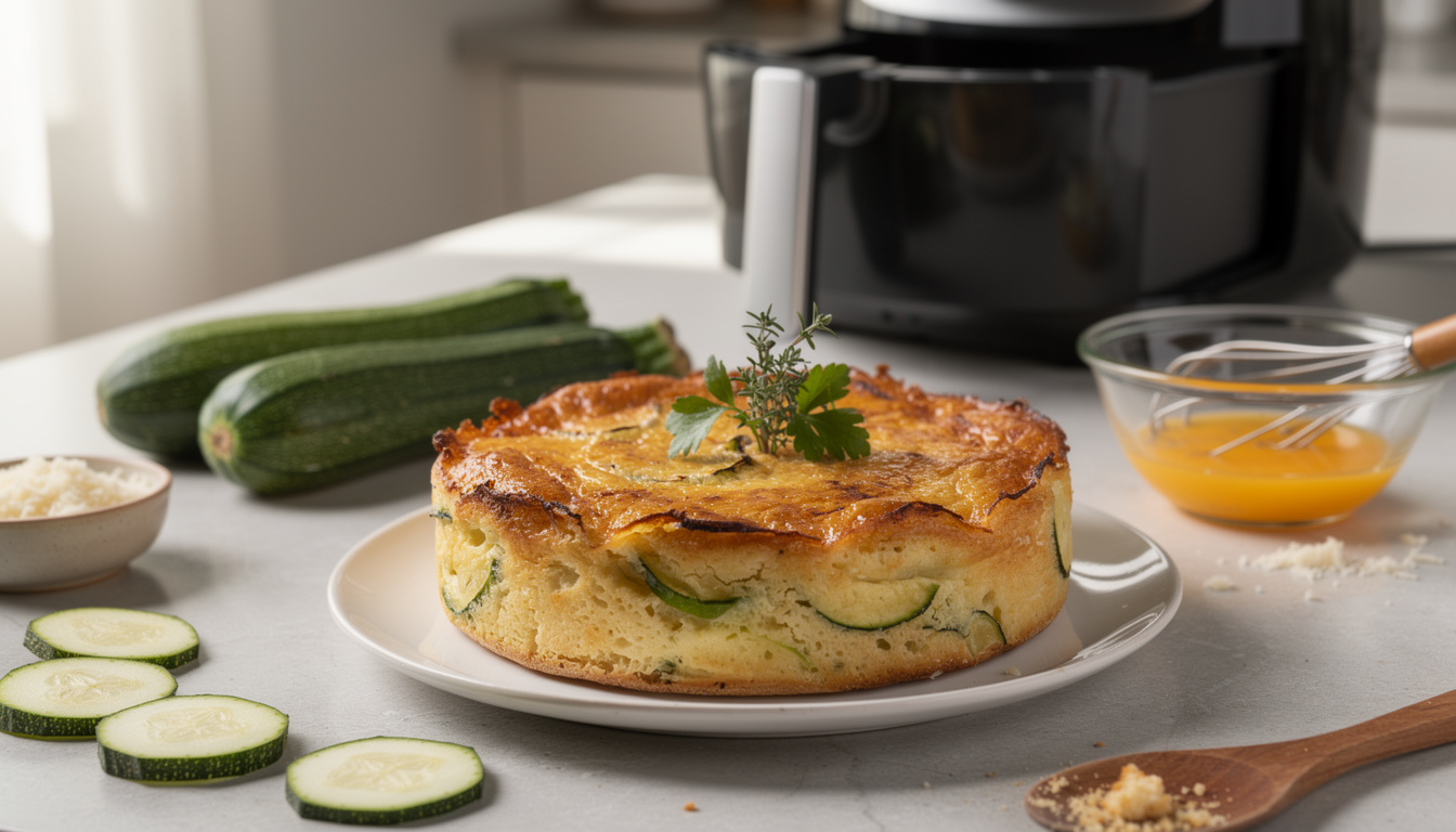 Comment rĂ©ussir un flan de courgettes croustillant Ă l’air fryer dĂ©couvrez comment prĂ©parer un flan de courgettes croustillant et savoureux avec votre air fryer grâce Ă notre recette facile et rapide.