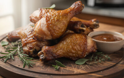 Manchon de canard air fryer : comment réussir une cuisson croustillante et savoureuse