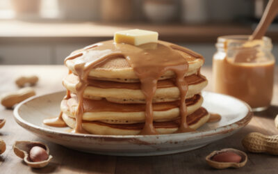 Pancakes au beurre de cacahuète : recette facile et gourmande