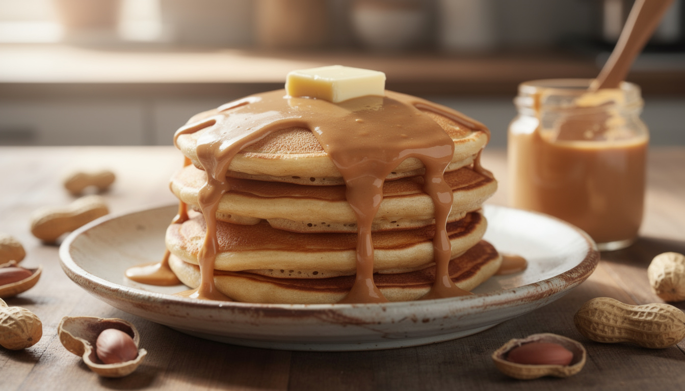 Pancakes au beurre de cacahuète : recette facile et gourmande découvrez notre recette facile et gourmande de pancakes au beurre de cacahuète, pour des petits-déjeuners ou goûters savoureux et rapides à préparer.