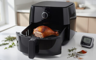Quel est le temps de cuisson idéal pour une cuisse de dinde de 800 g à l’air fryer