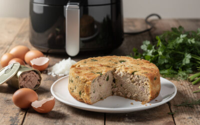 Recette facile de cake au thon à l’air fryer pour un repas rapide