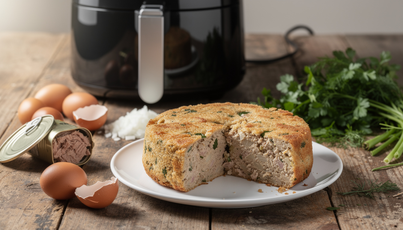 Recette facile de cake au thon Ă l’air fryer pour un repas rapide dĂ©couvrez une recette simple et rapide de cake au thon Ă l'air fryer, idĂ©ale pour un repas savoureux et gourmand en un rien de temps.