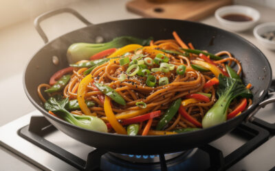Recette nouilles chinoises wok : guide facile pour un plat savoureux