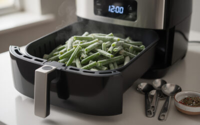 Temps de cuisson des haricots verts surgelés à l’air fryer : guide pratique