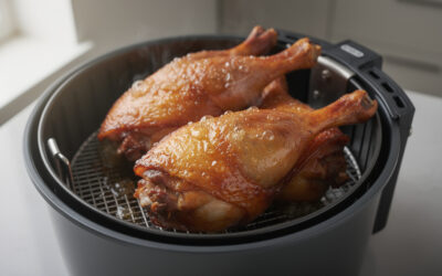 Temps de cuisson pour des cuisses de canard croustillantes à l’air fryer